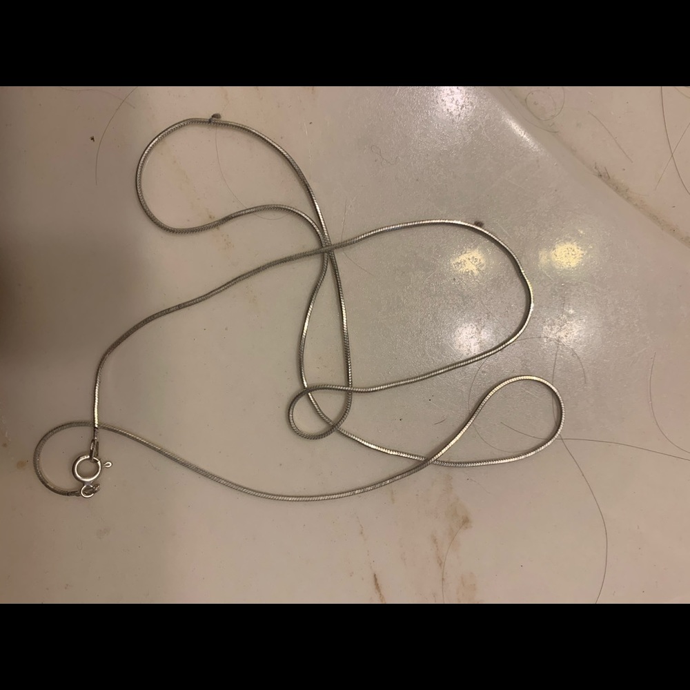 Sterling silver necklace